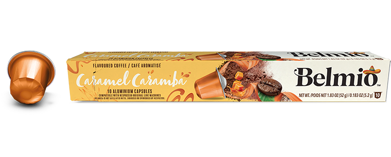 Belmio kávové kapsule caramel caramba nespresso kompatibilné 10 ks - 95701