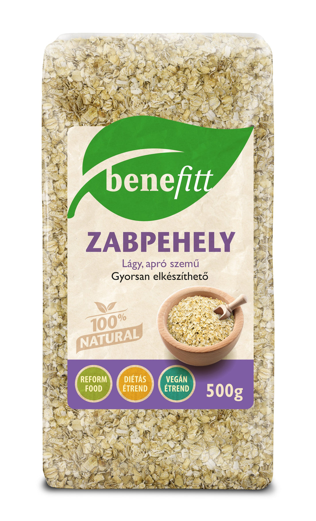 Benefitt Ovsené vločky jemné 500 g - 97587