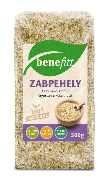 Benefitt Ovsené vločky jemné 500 g - 97587