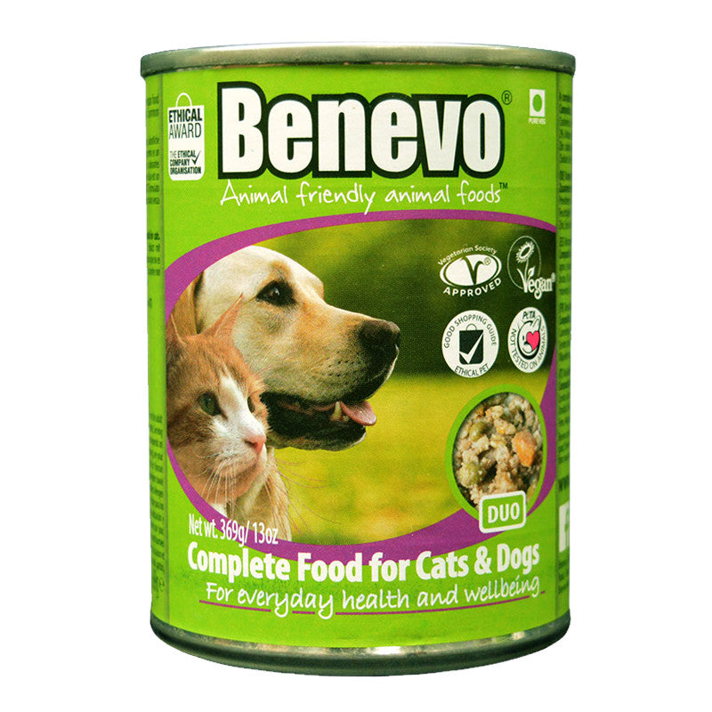 Benevo Duo vegánske hydropony pre psov a mačky 354 g