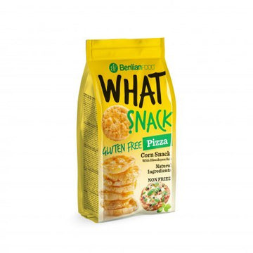Benlian What snack bezlepková pizza z pufovanej kukurice 50 g - 53593
