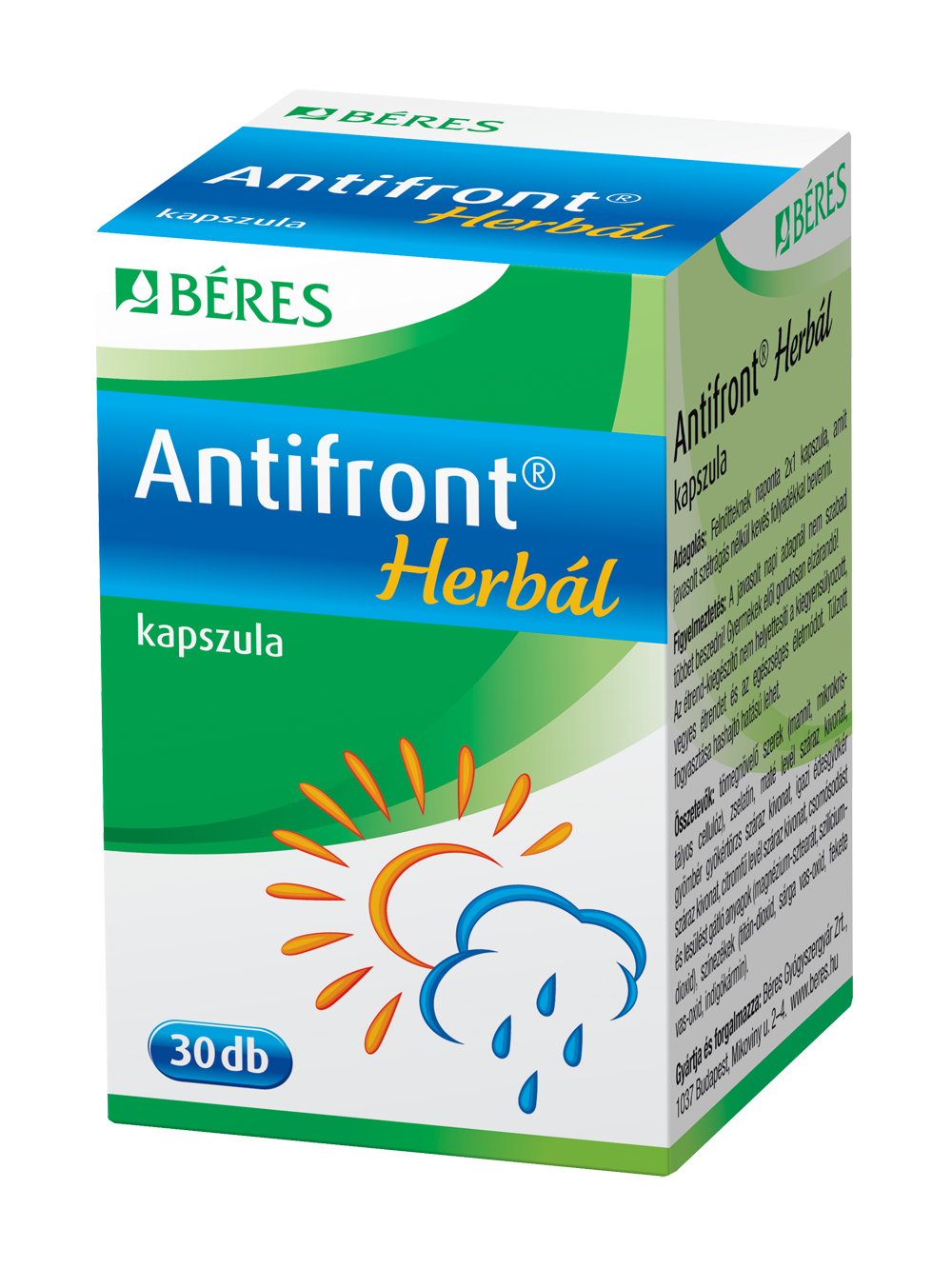Berry antifront bylinné kapsule 30 kapsúl - 95548