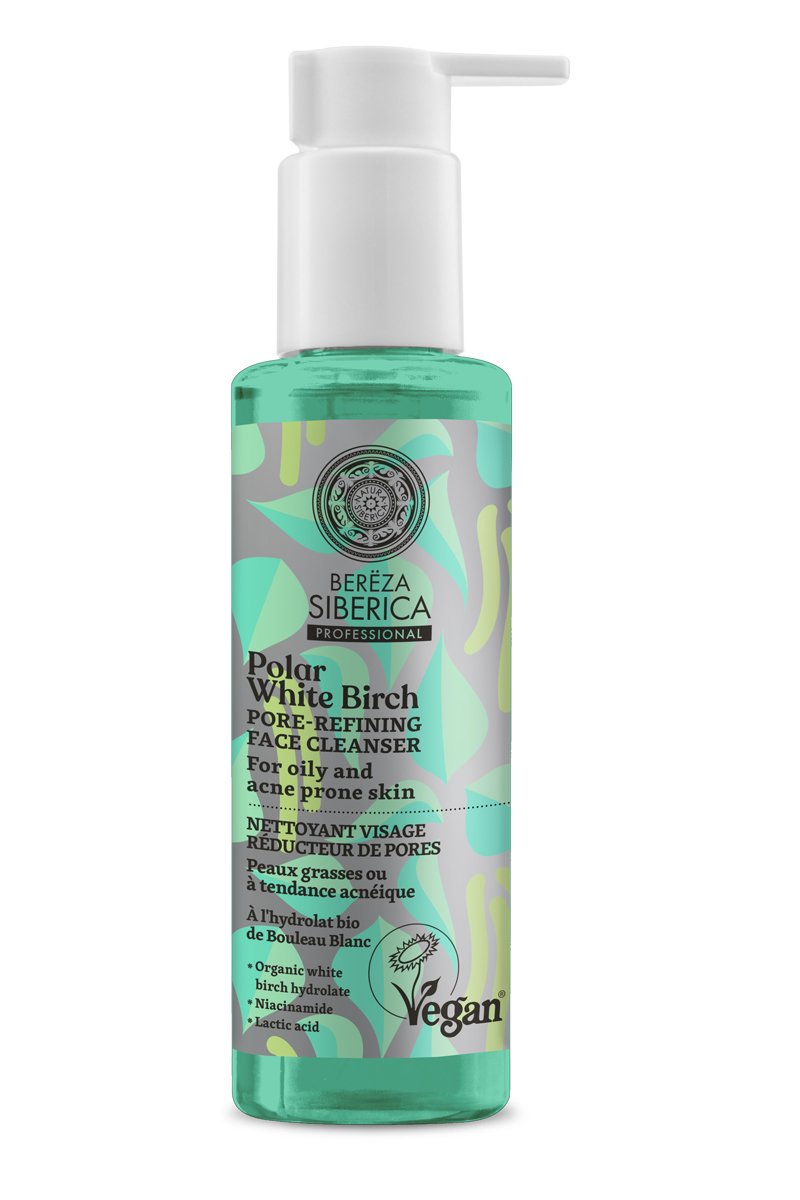 Natura siberica bereza siberica polárna biela breza čistiace tonikum tvár 145 ml - 86535