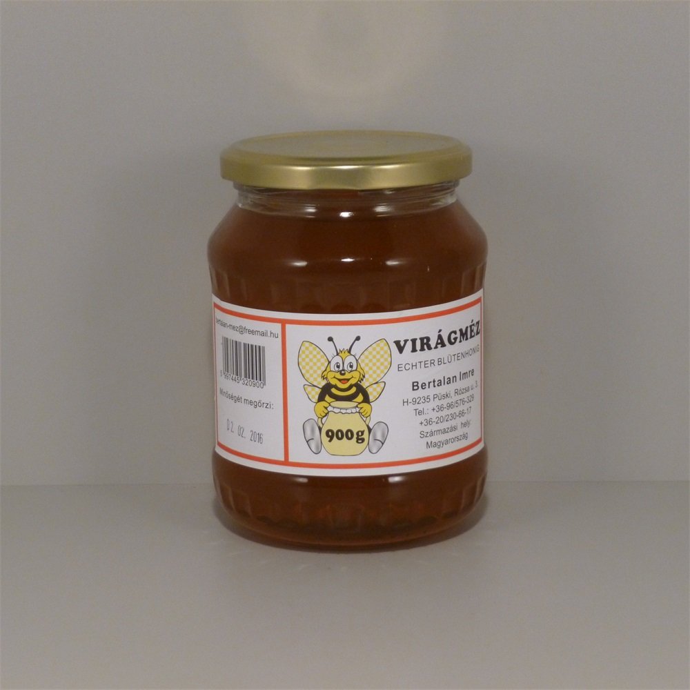 Bertalan kvetový med 900 g - 42805