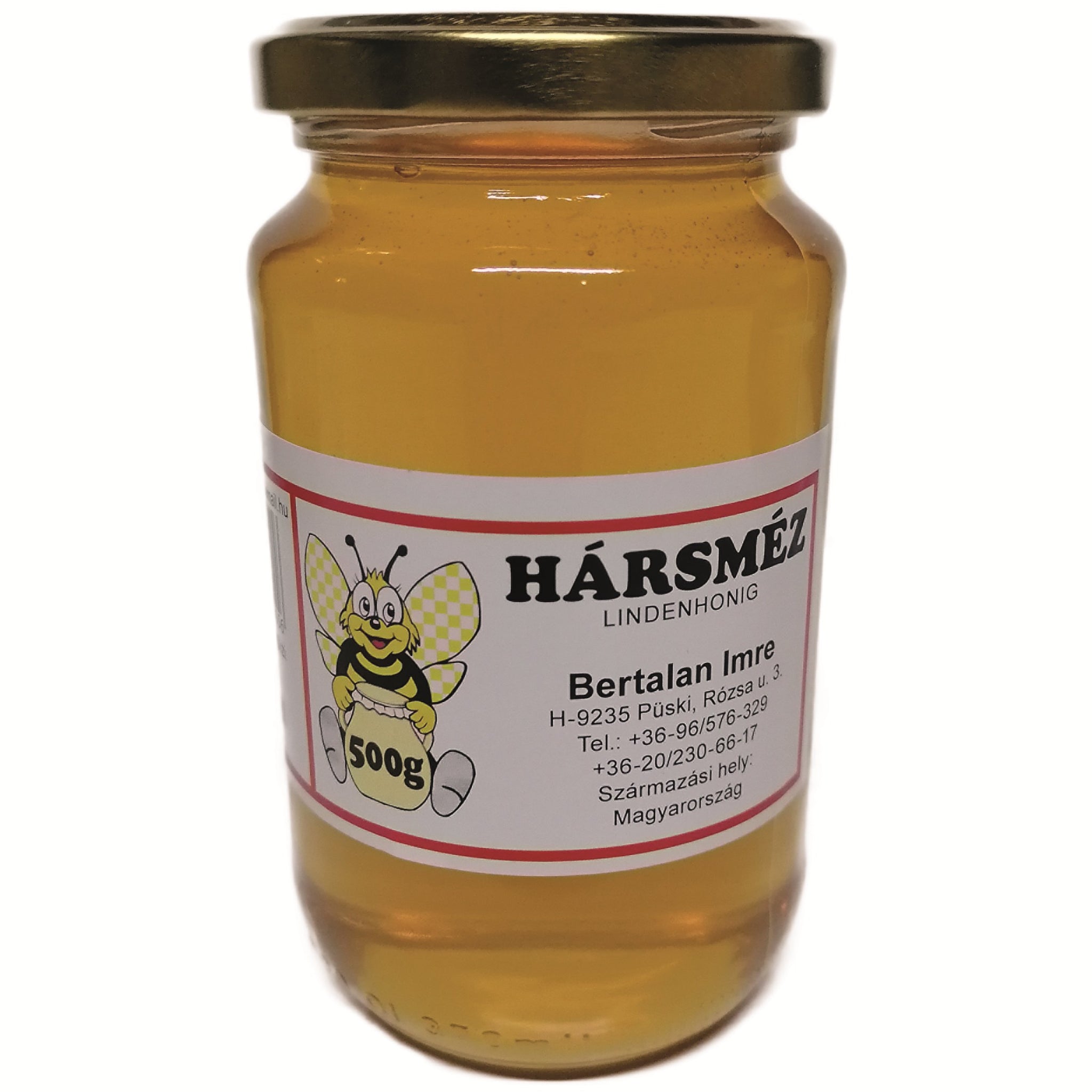 Bertalan lipový med 500 g - 86161