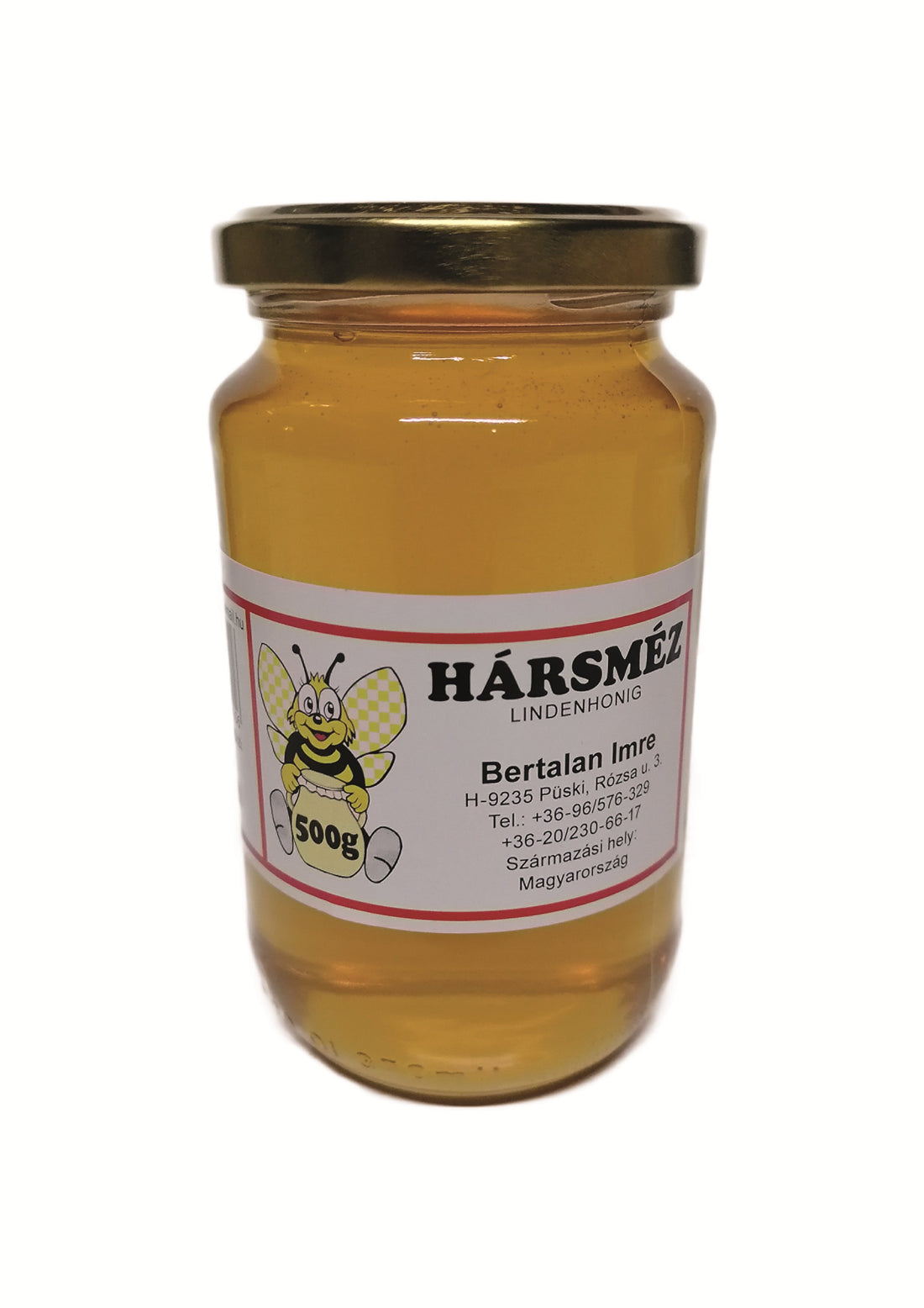 Bertalan lipový med 500 g - 86161