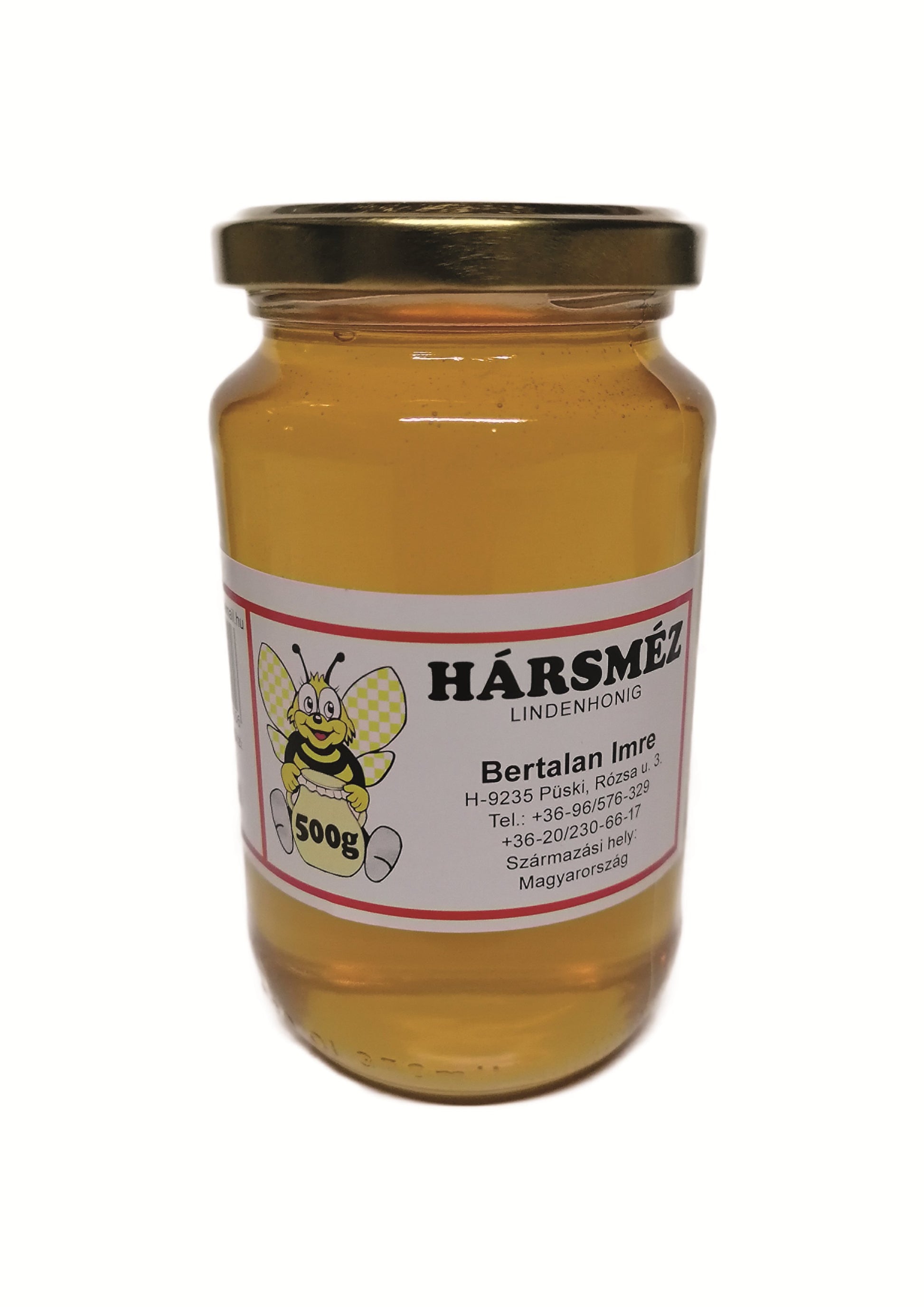 Bertalan lipový med 500 g - 86161