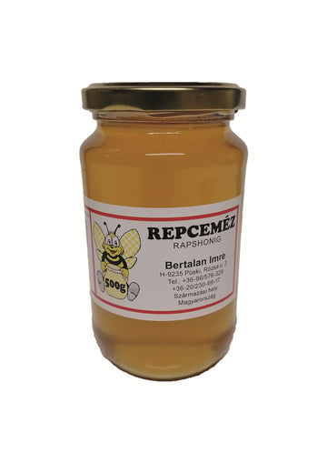 Bertalan repkový med 500 g - 86163