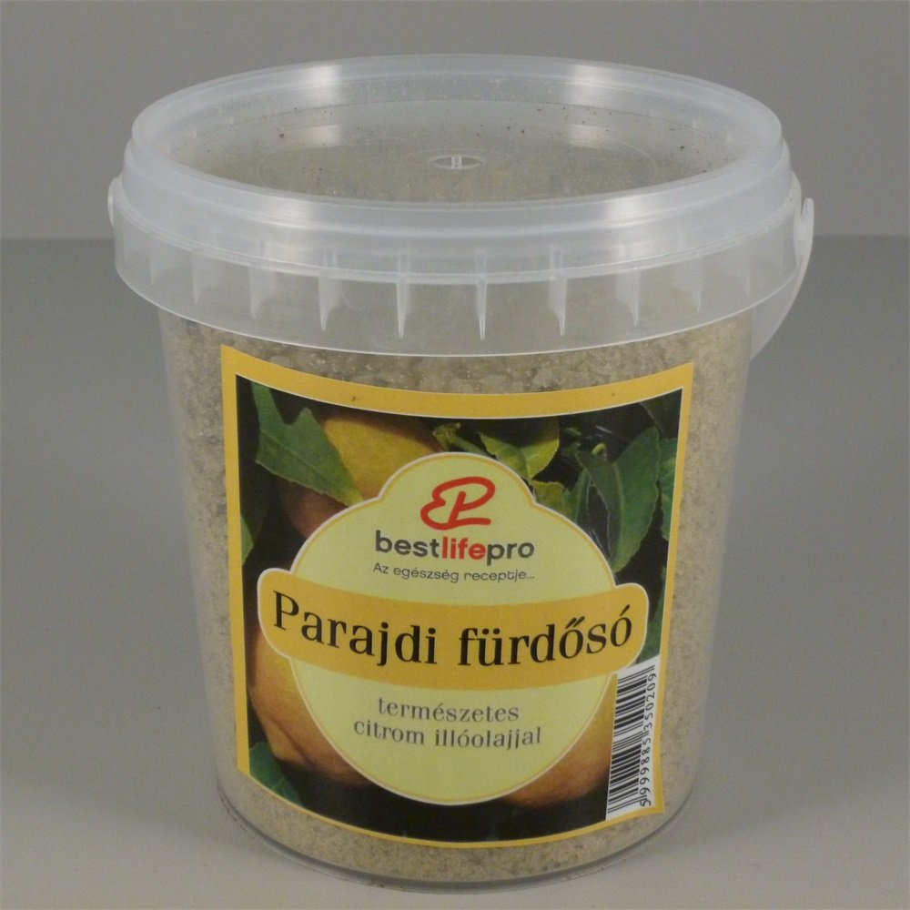 Bestlifepro kúpeľová soľ parajdi citrón 1000 g - 28384