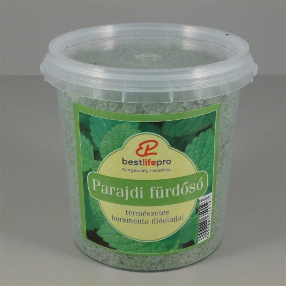Bestlifepro parajdi kúpeľová soľ mäta pieporná 1000 g - 26257