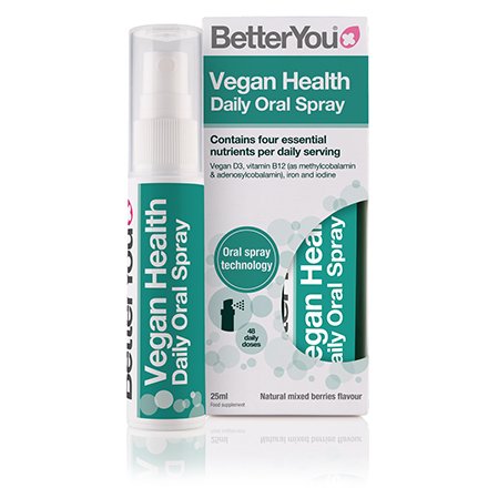 Better You Vegánsky ústny sprej na podporu vegánskej stravy 25 ml - 59715