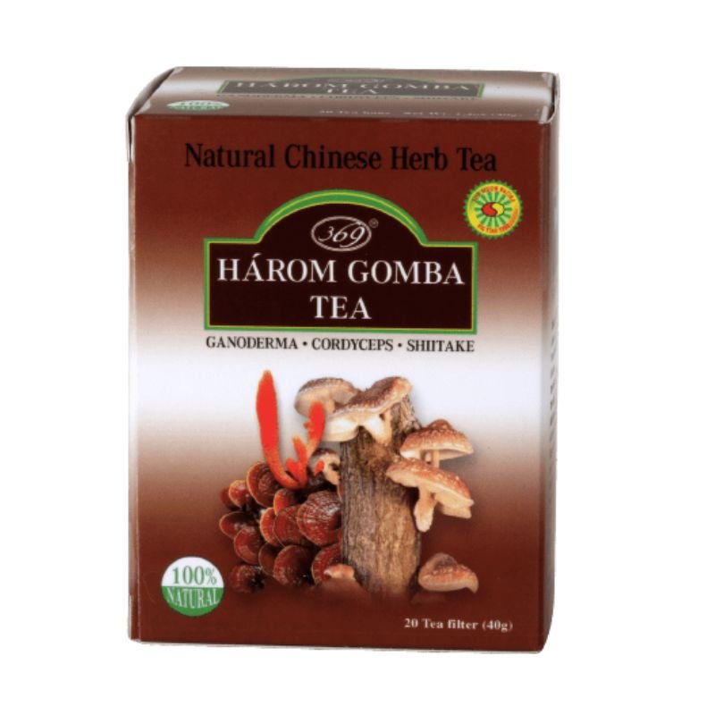 Big Star čaj z troch húb - GANODERMA, SHITAKE, CORDYCEPS 20x2g 40 g - 18910
