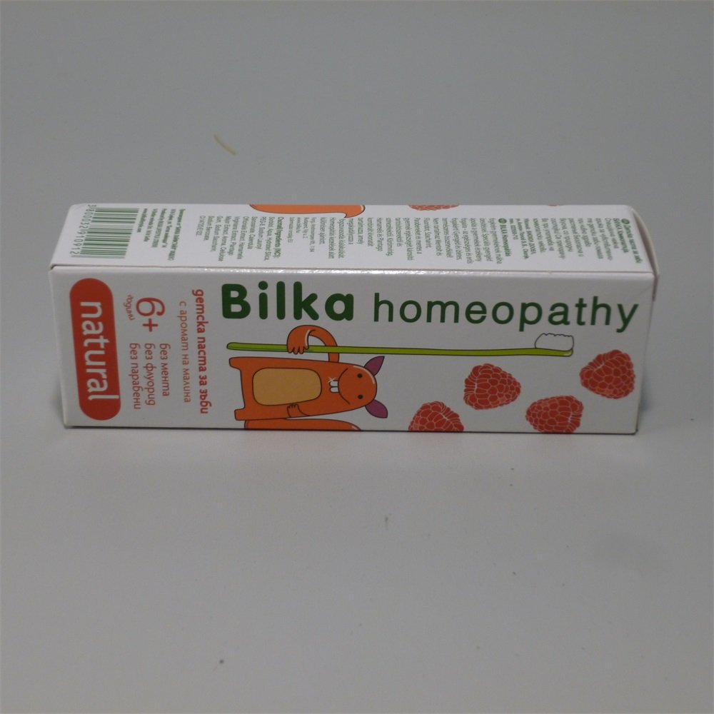Bilka homeopatická zubná pasta malina 6 50 ml - 28232