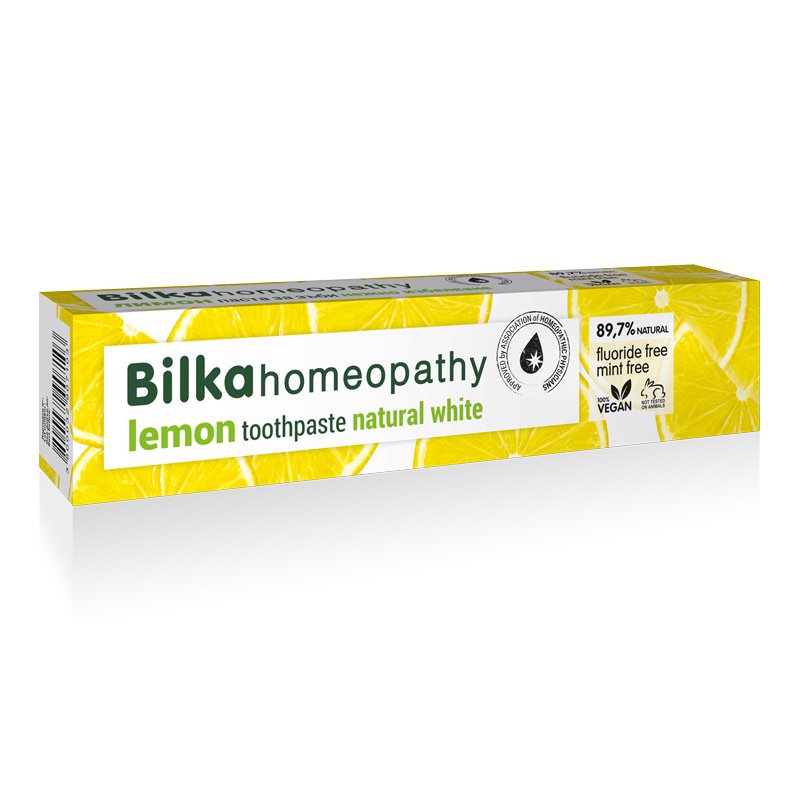 Bilka prírodná homeopatická bieliaca zubná pasta citrón 75 ml - 88567