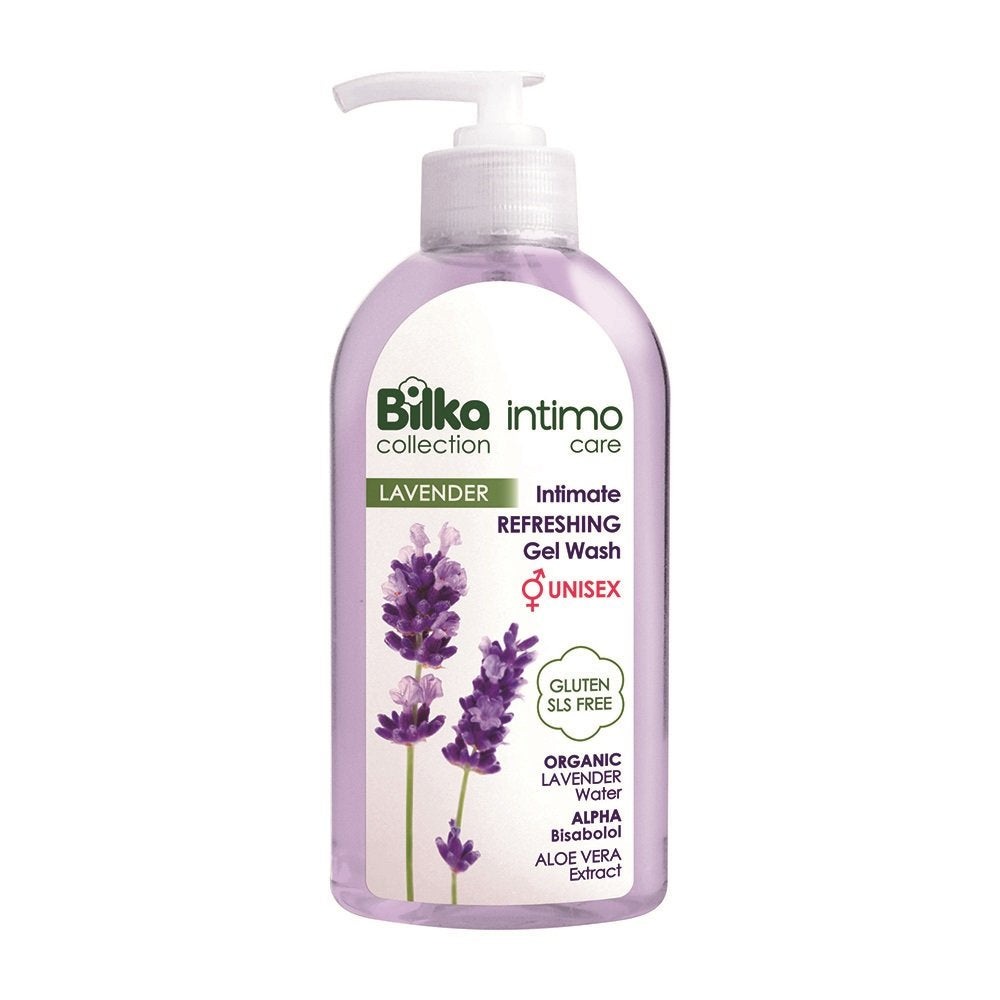 Bilka unisex intímny čistiaci gél s organickou levanduľovou vodou 200 ml - 53172