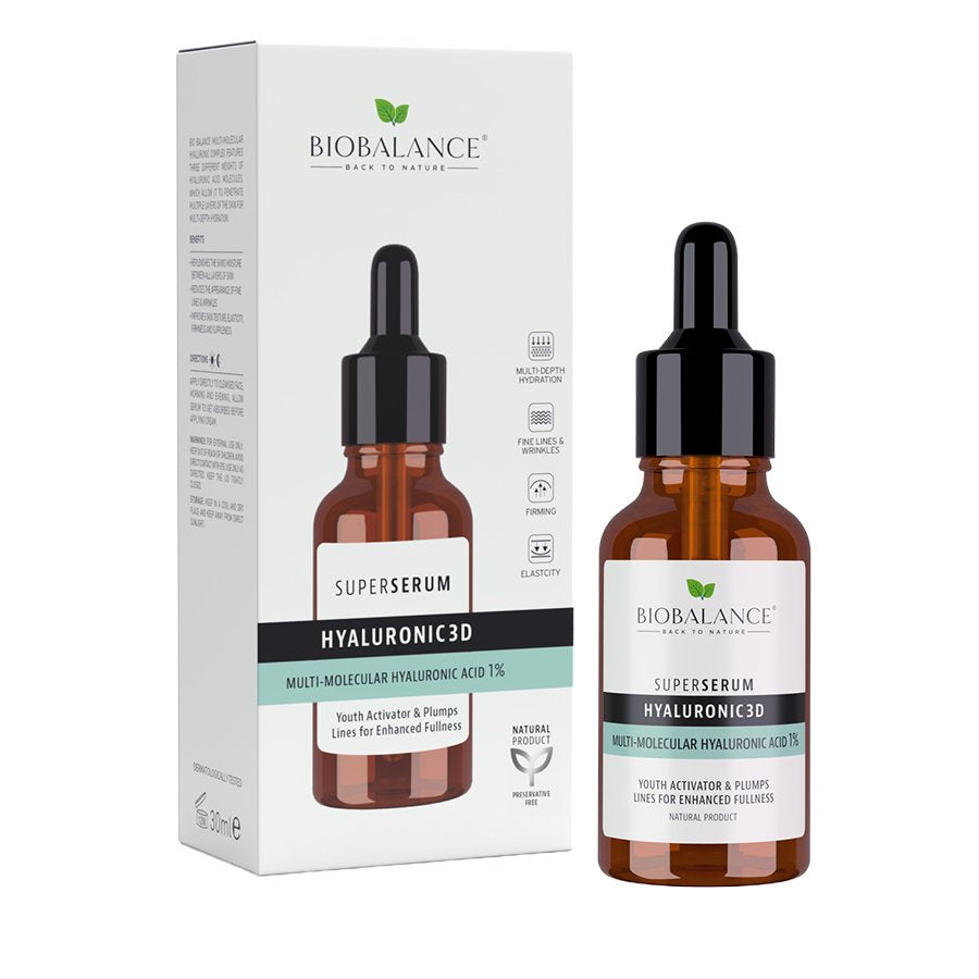 Biobalance super sérum na tvár s 3D kyselinou hyalurónovou 30 ml - 93982