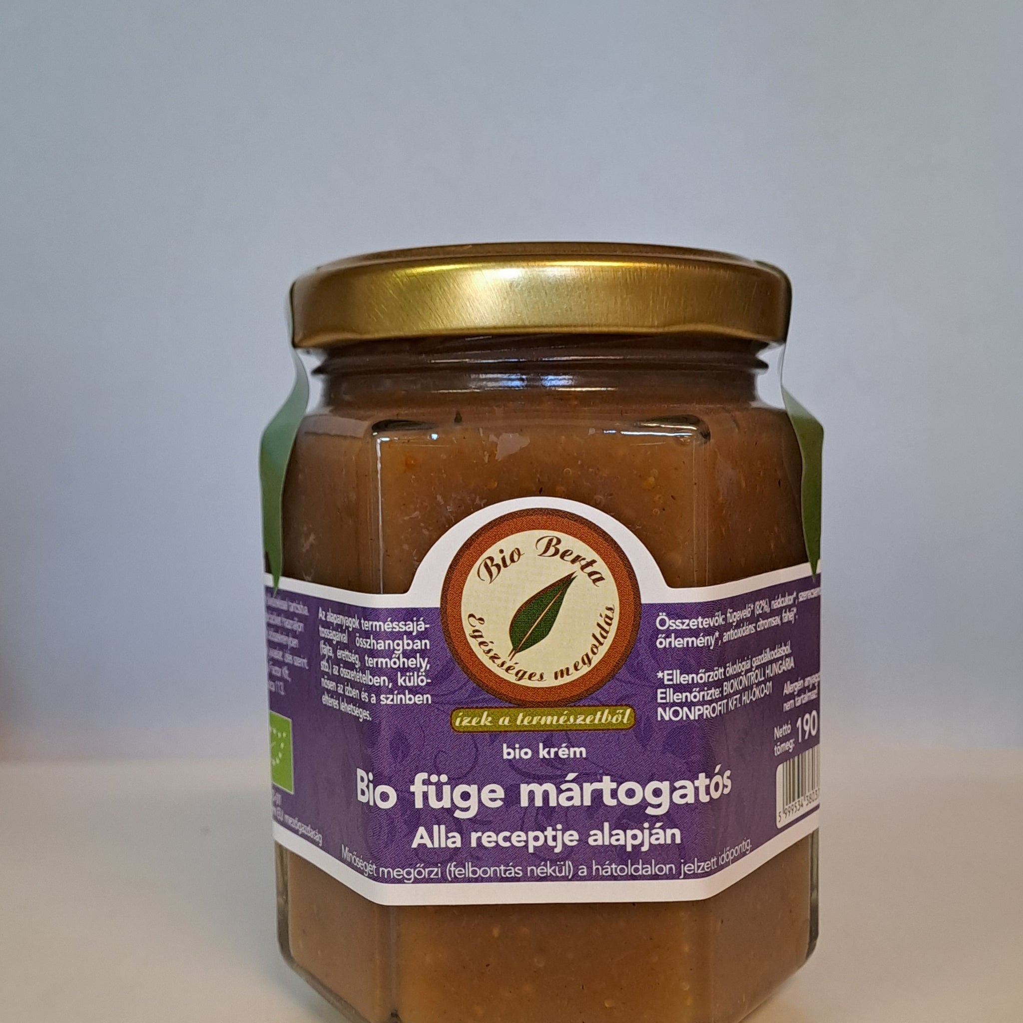 Bio Berta bio fíková omáčka 196 ml