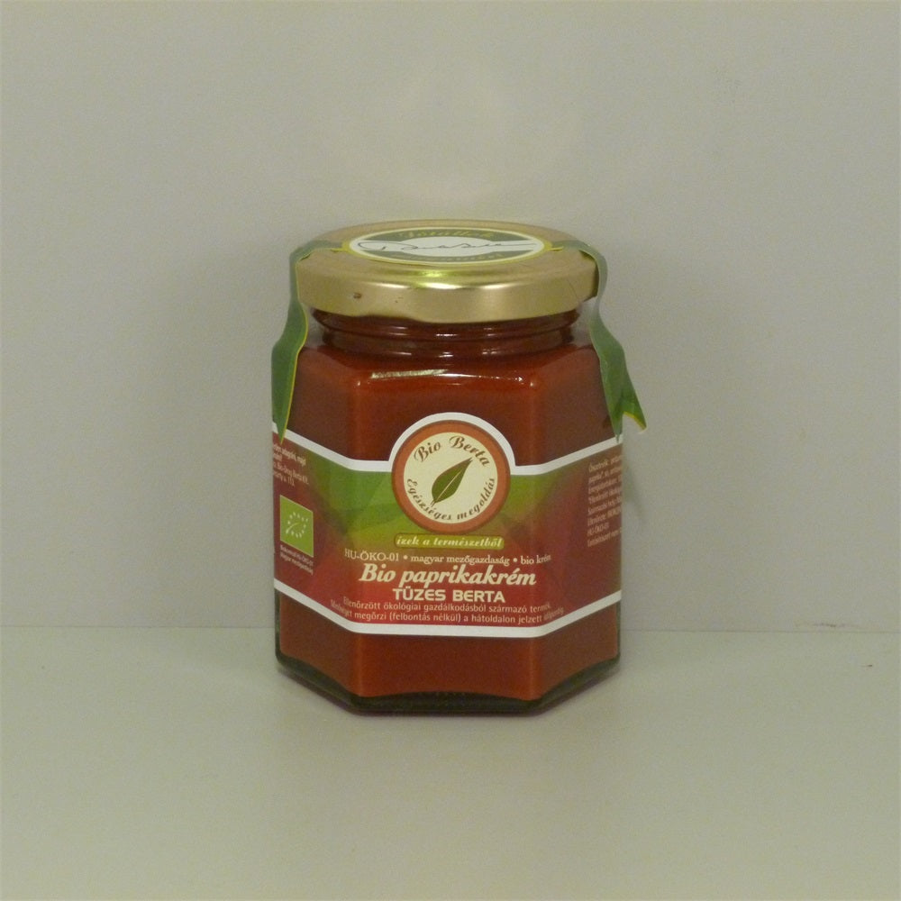 Bio Berta bio paprikový krém horúci Berta 190 g