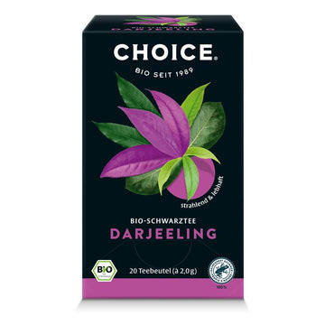CHOICE Výber organického čierneho čaju darjeeling 40 g - 94365