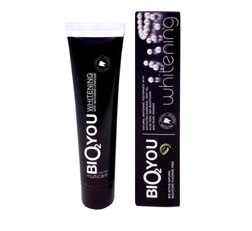 Bio2you prírodná bieliaca zubná pasta s aktívnym uhlím 100 ml - 55834