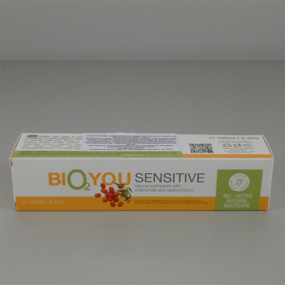 Bio2you prírodná zubná pasta na citlivé zuby 100 ml - 28158