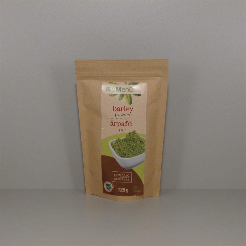BioMenü organická jačmenná tráva v prášku 125 g - 42884
