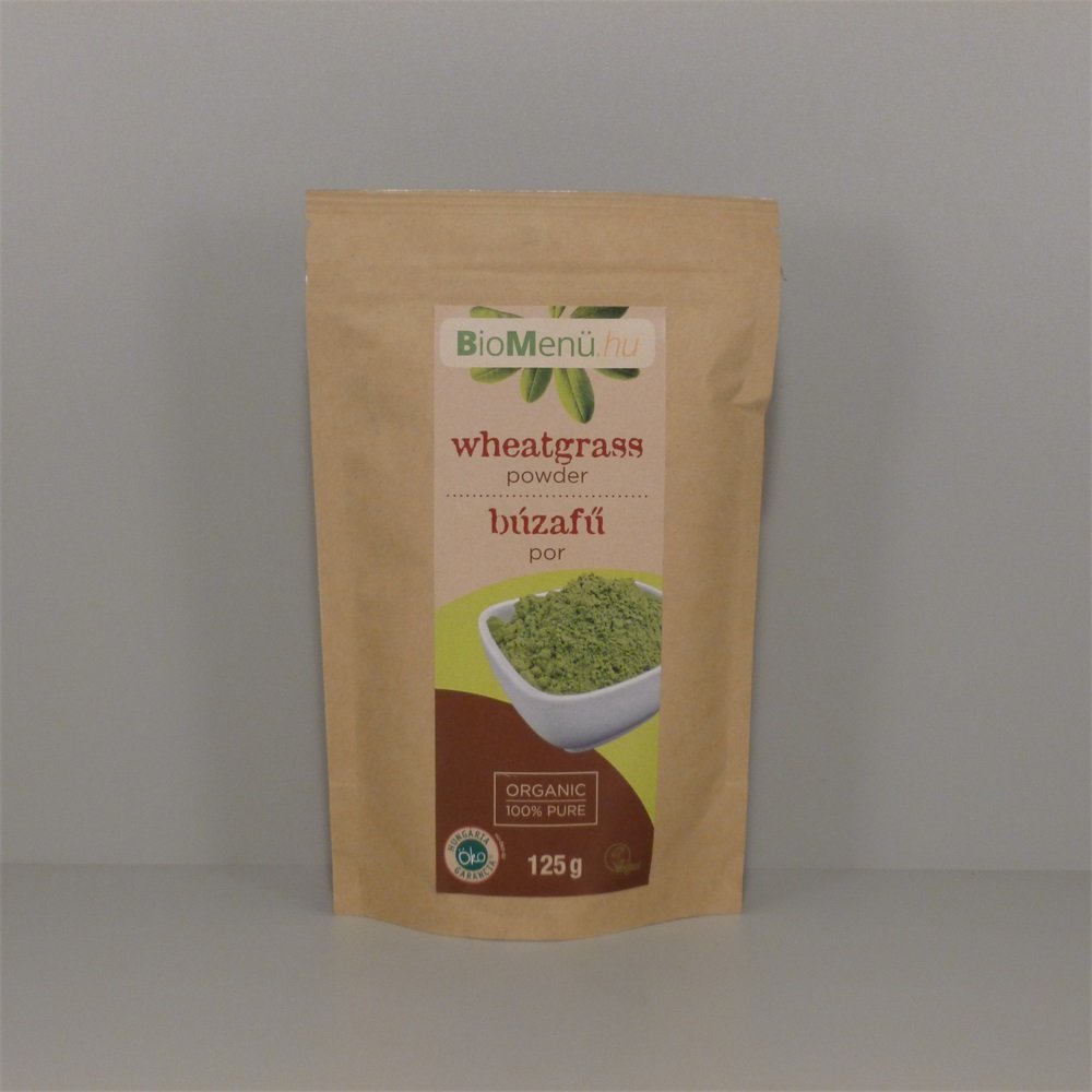 BioMenü organická pšeničná tráva v prášku 125 g - 42885