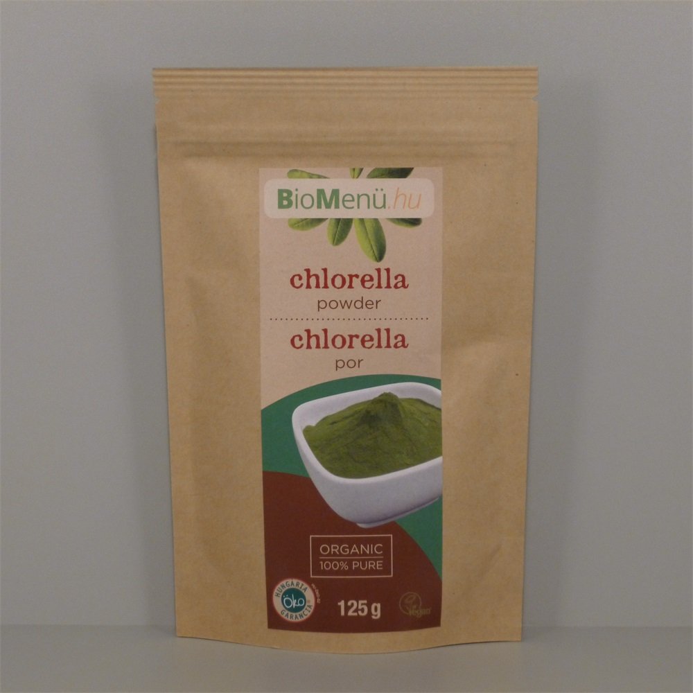 BioMenü bio chlorella prášok 125 g - 42901