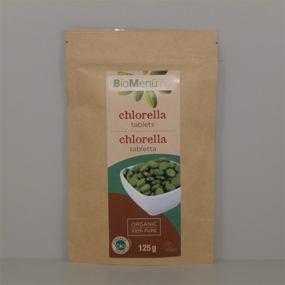 BioMenü bio chlorella tablety cca 250 tabliet 125 g - 42900