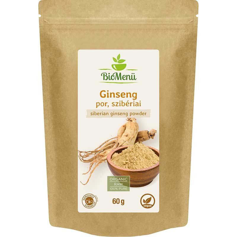 BioMenü organický ženšen sibírsky 60 g - 59368