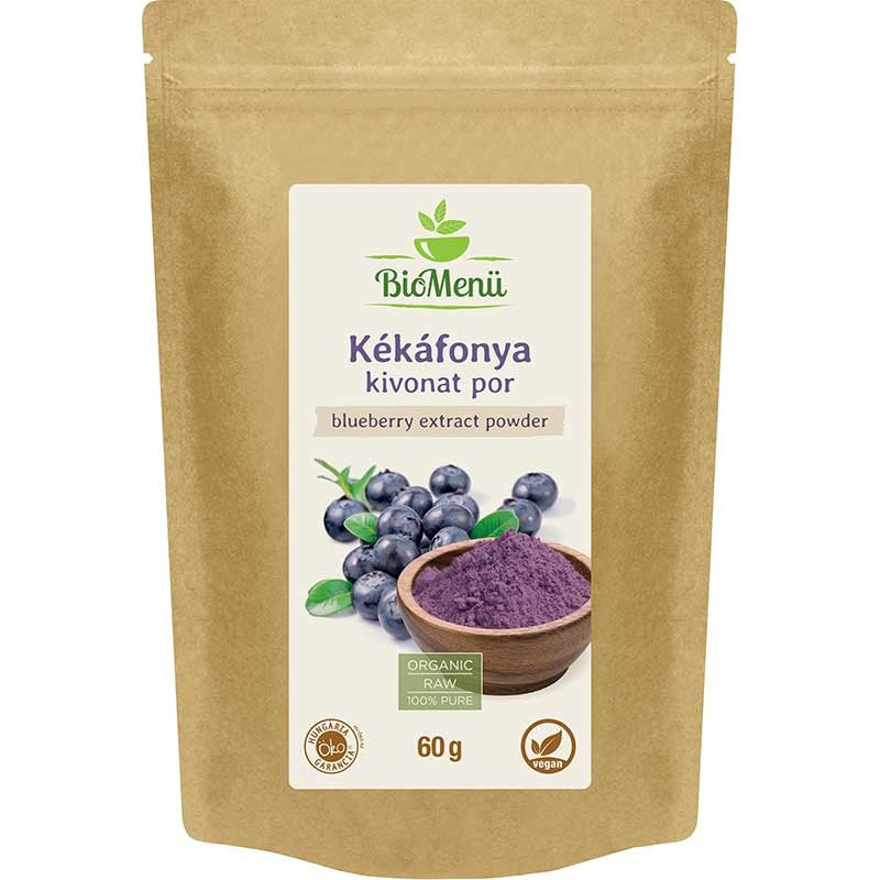 BioMenü organický extrakt z čučoriedok v prášku 60 g - 59369