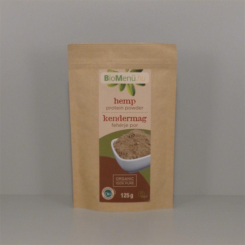 BioMenü organický proteínový prášok z konopných semien 125 g - 42894