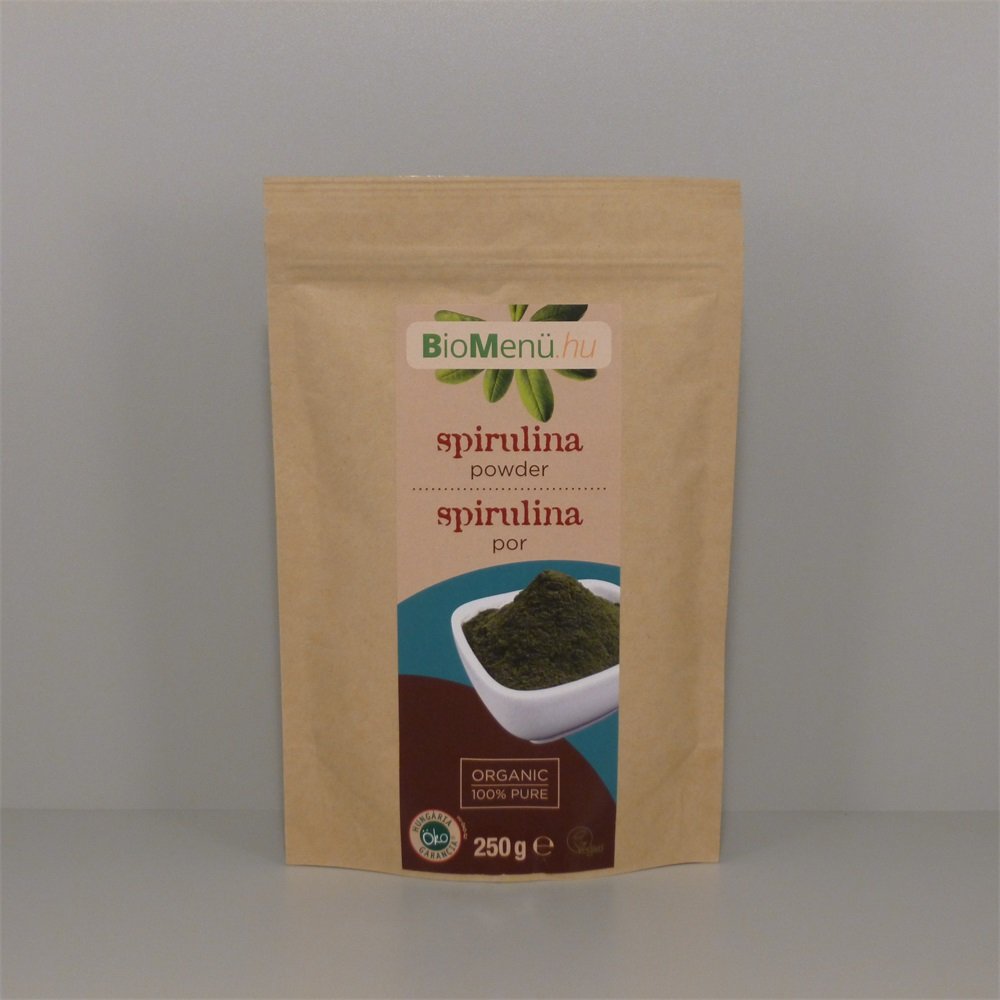 BioMenu organická spirulina v prášku 250 g - 42906