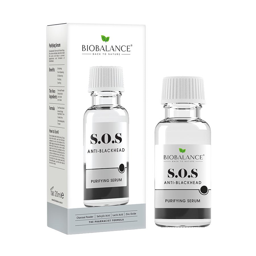 Biobalance sérum s.o.s čistiaci prostriedok proti čiernym uhrom  20 ml - 93993