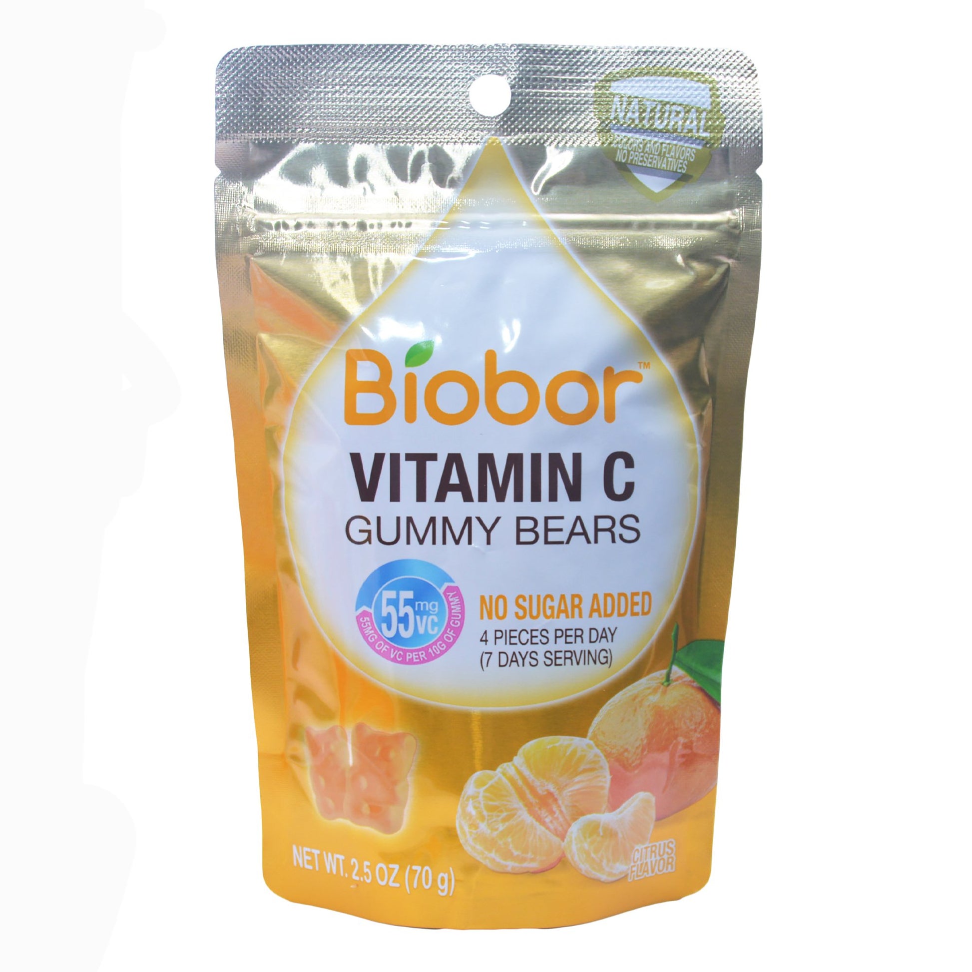 Organické vínne gumové cukríky bez cukru s vitamínom c s príchuťou pomaranča 70 g - 97585