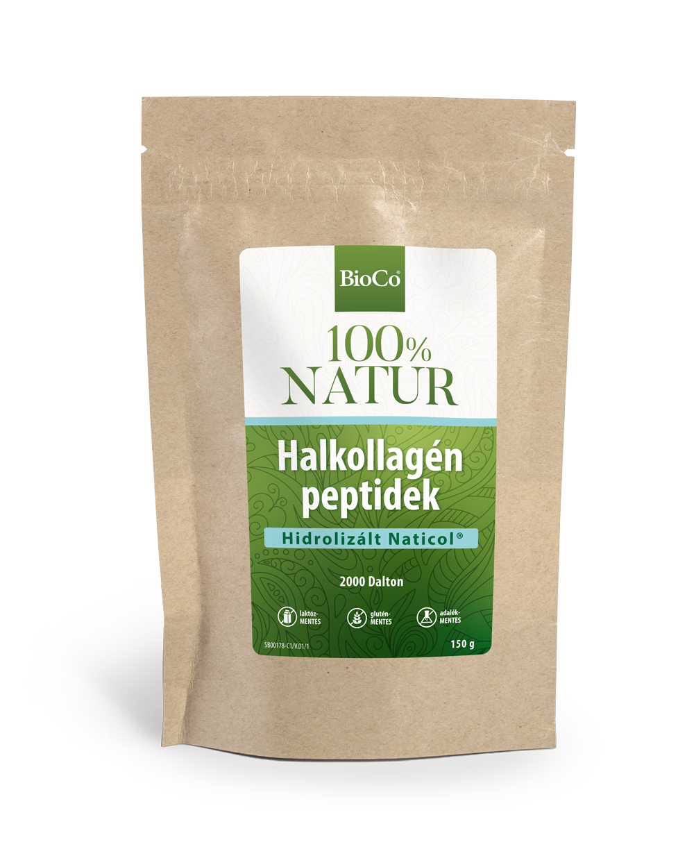 Bioco 100% prírodné halkolagénové peptidy v prášku 150 g - 94483
