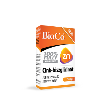 Bioco Bisglycinát zinočnatý 25 mg tablety 60 kusov - 94486