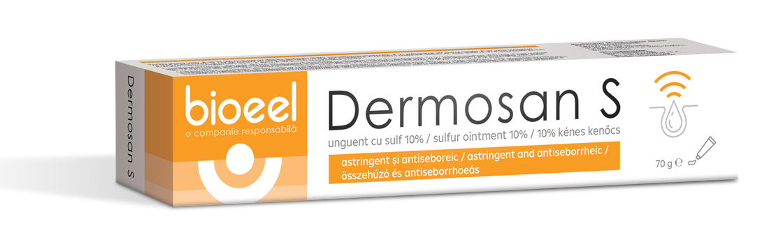Bioeel dermosan s (síra10%) sírová masť 70 g - 95837