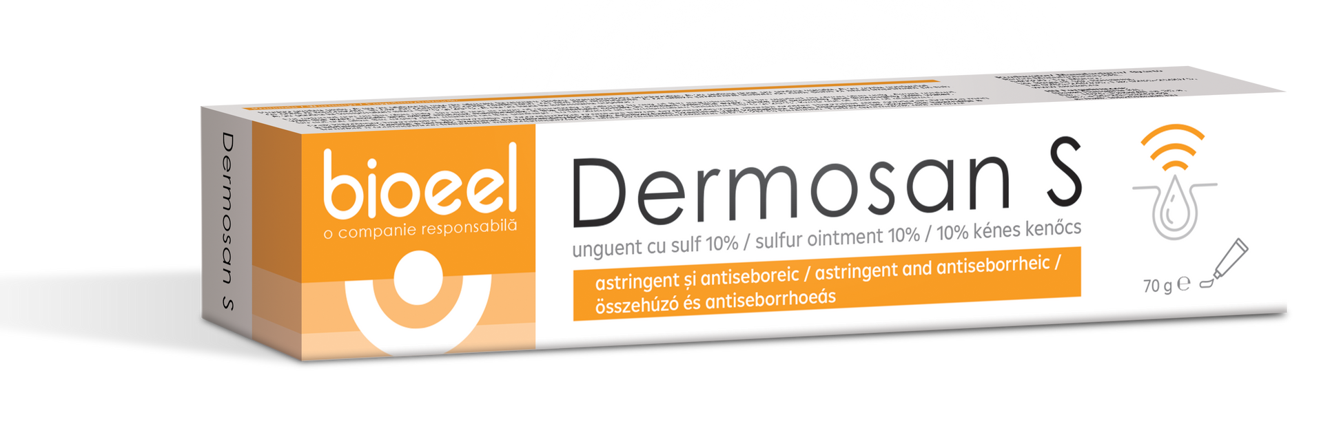 Bioeel dermosan s (síra10%) sírová masť 70 g - 95837