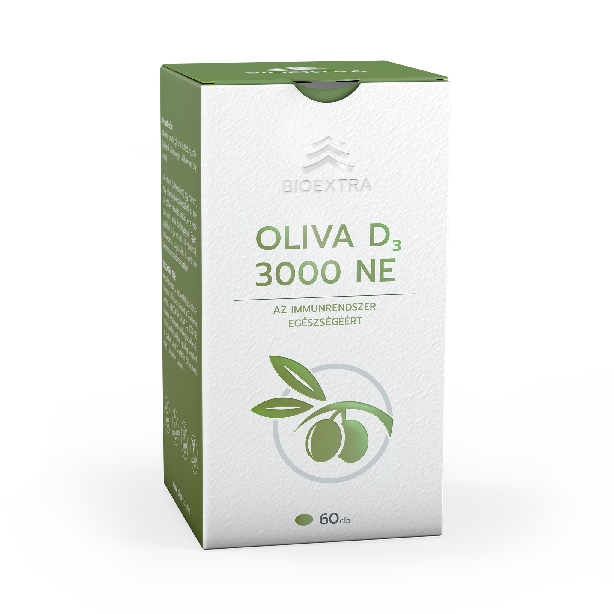 Bioextra oliva d3 3000ne doplnkový doplnok stravy kapsule 60 ml