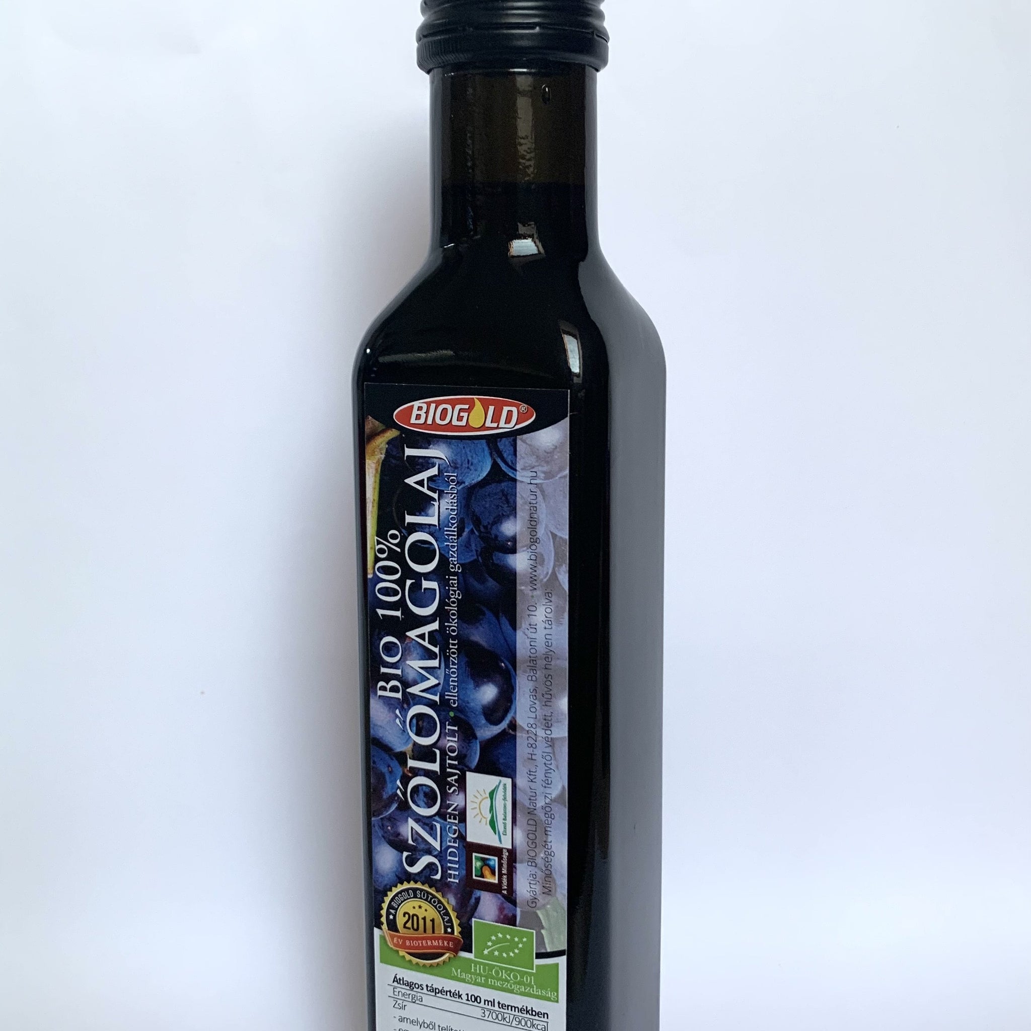 Biogold organický olej z hroznových jadierok lisovaný za studena 250 ml - 94662