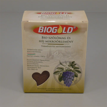 Biogold Bio mikroprášok z jadierok a šupiek hrozna 150 g - 14841