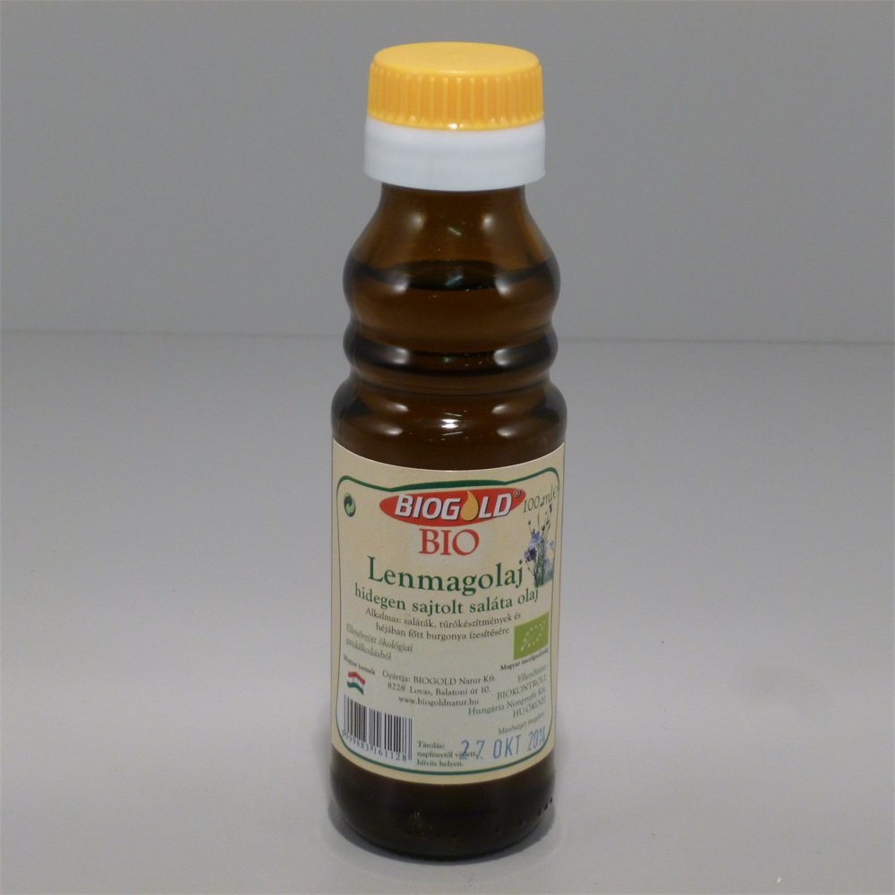 Biogold Bio ľanový olej 100 ml - 21656