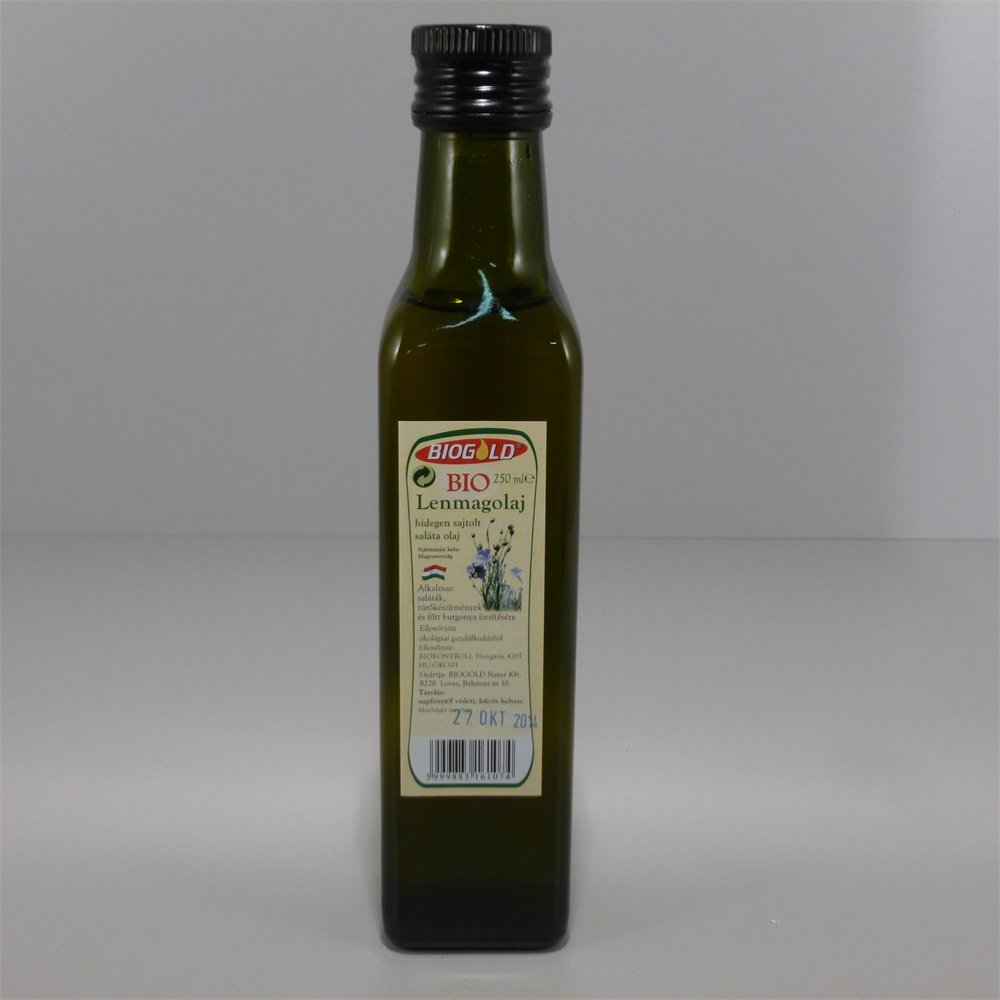 Biogold Bio ľanový olej 250 ml - 21657