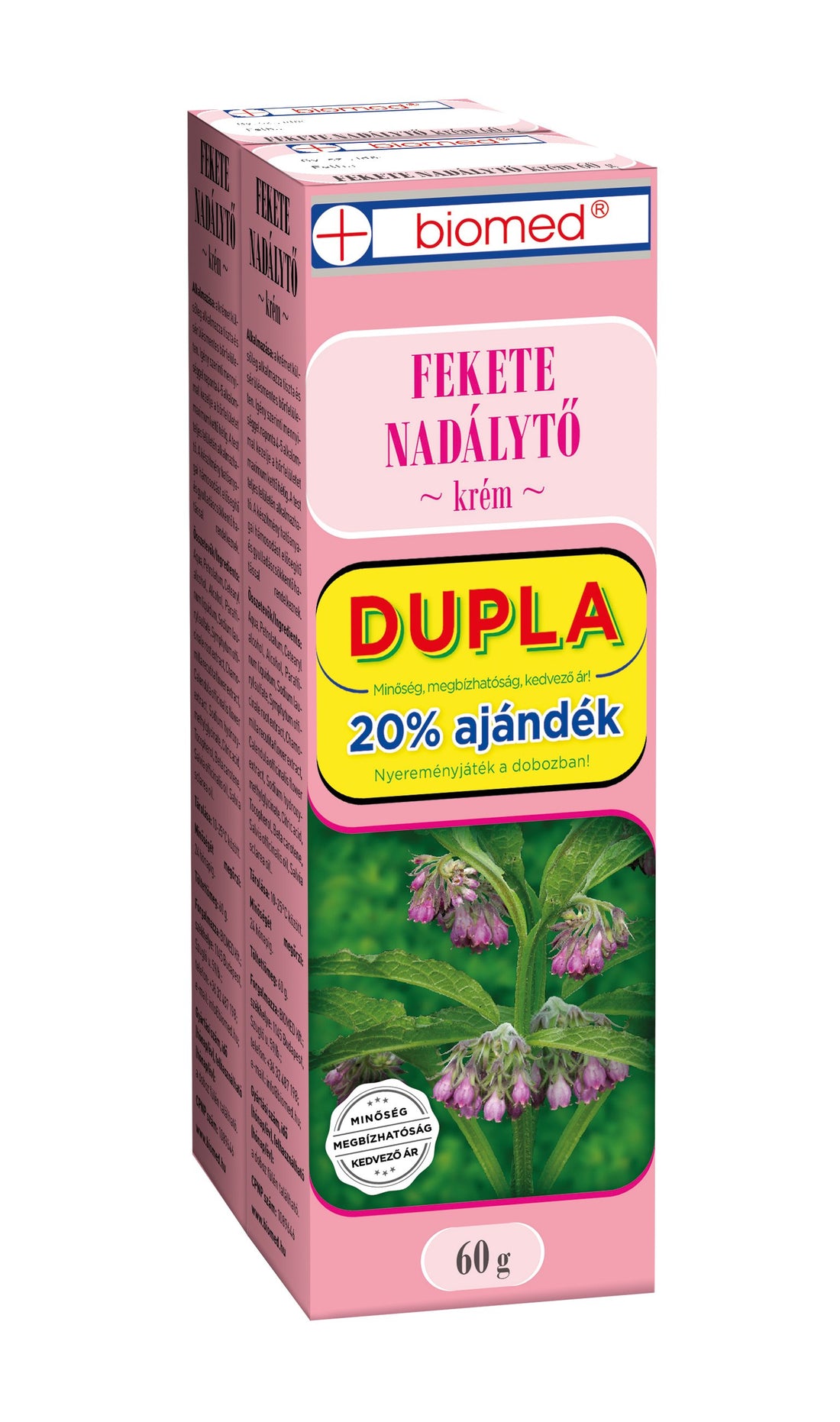 Biomed  krém Kostihoj lekársky dvojité balenie 2x60g 120 g - 14527