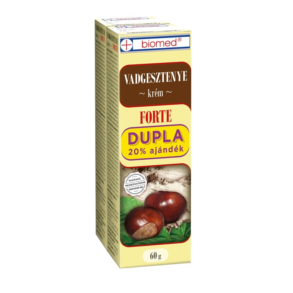 Biomed Divoký gaštan krém forte dvojitý 120 g - 55701