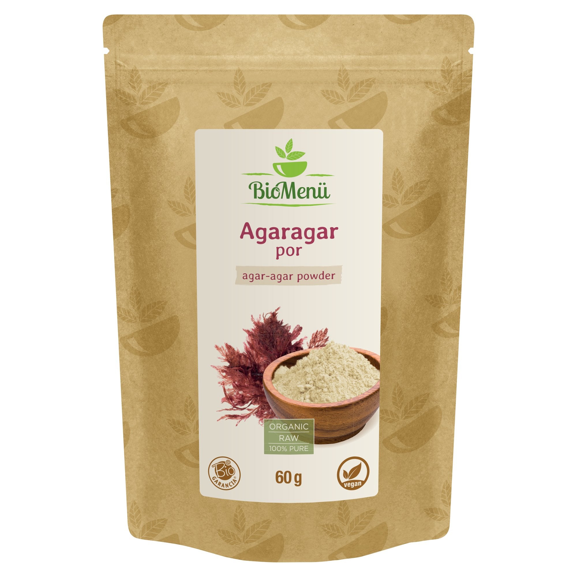 BioMenu organický agaragar v prášku 60 g - 96552