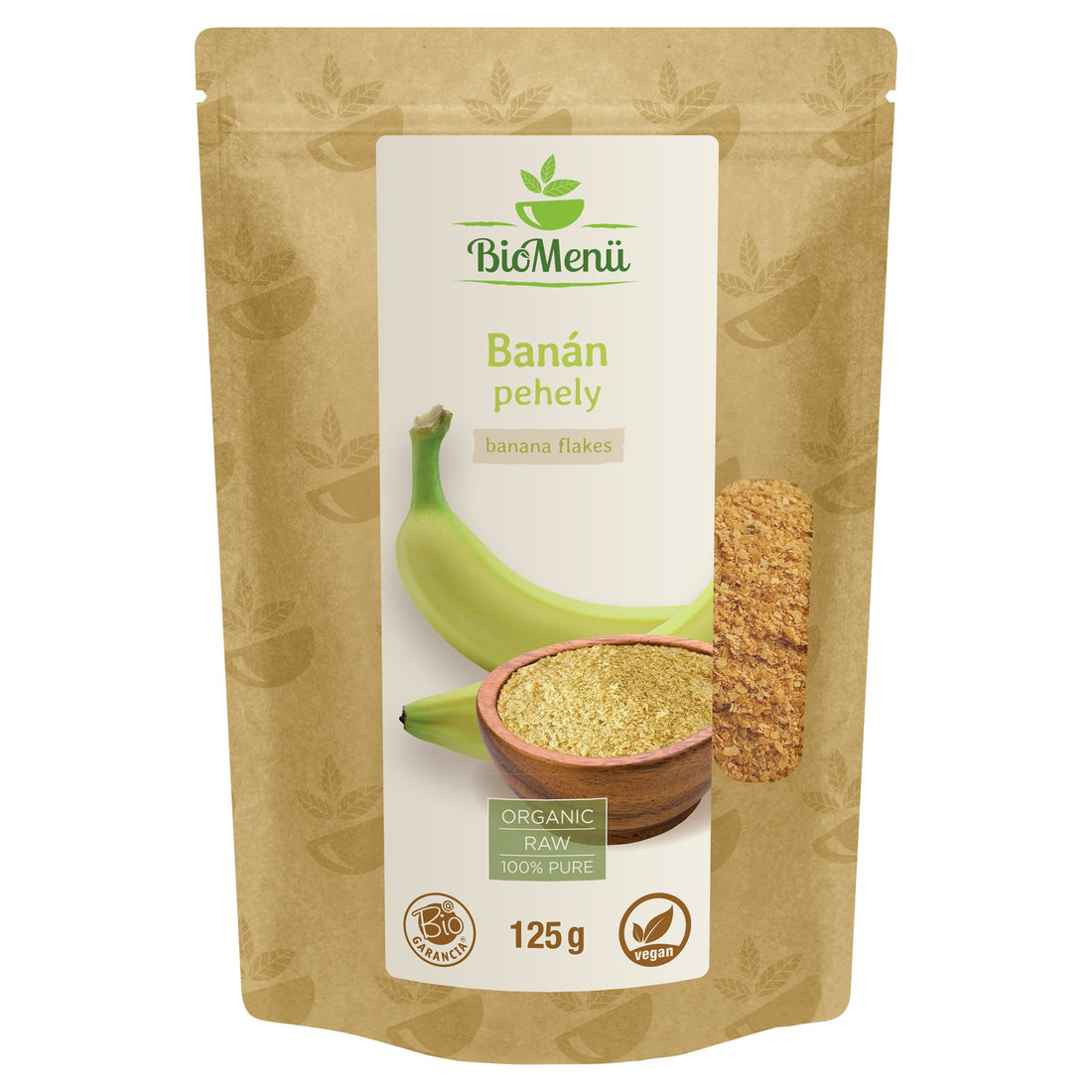 BioMenü organické banánové vločky 125 g - 96553