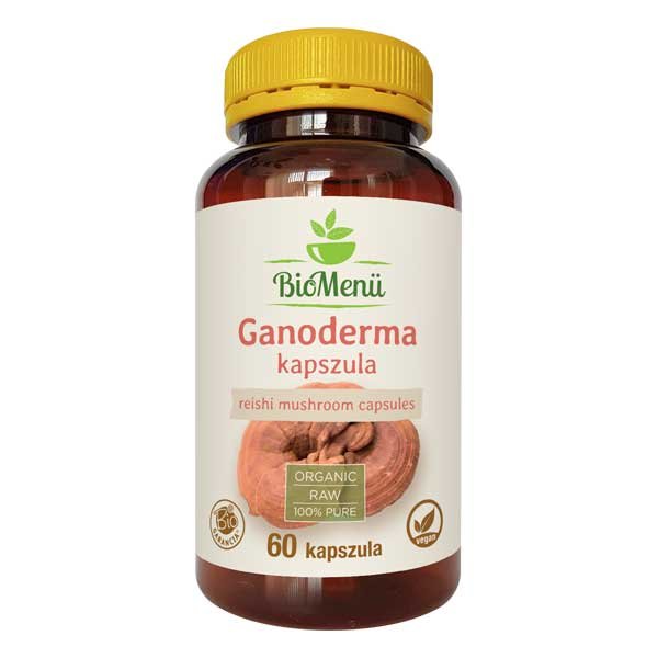BioMenü organické ganoderma kapsule 60 kapsúl - 88703