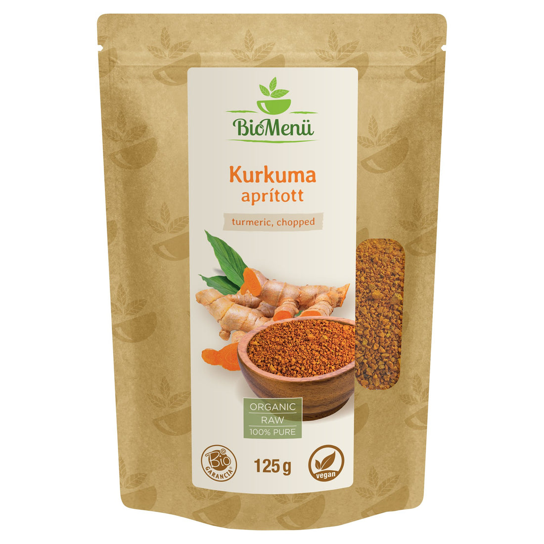 BioMenü organická drvená kurkuma 125 g - 96556